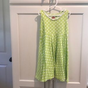 Lime green play dress